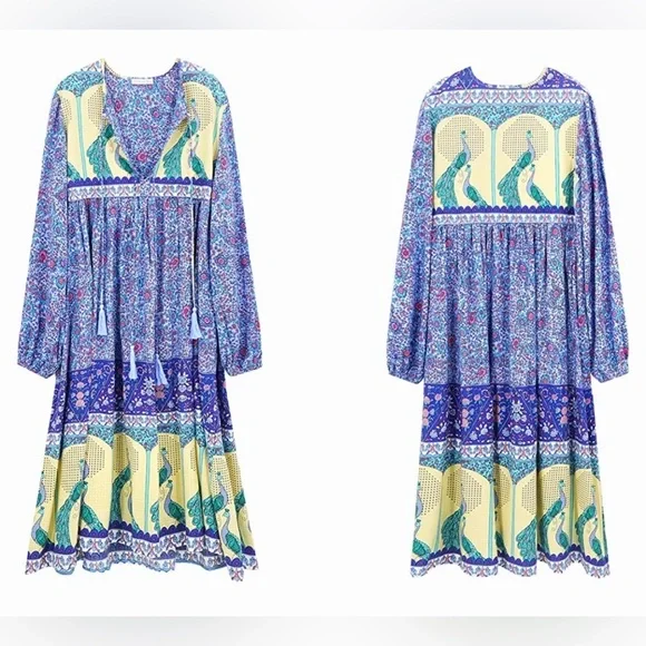 R.Vivimos Maxi Dress - Picture 2 of 9